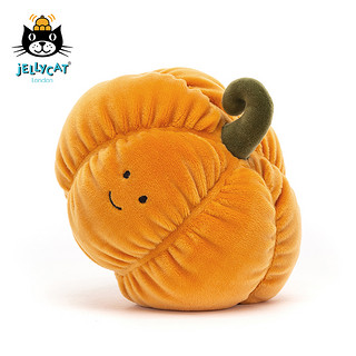 jELLYCAT 邦尼兔 VV6PUM 活泼南瓜毛绒玩具 桔色 14cm