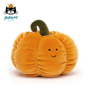 jELLYCAT 邦尼兔 VV6PUM 活泼南瓜毛绒玩具 桔色 14cm