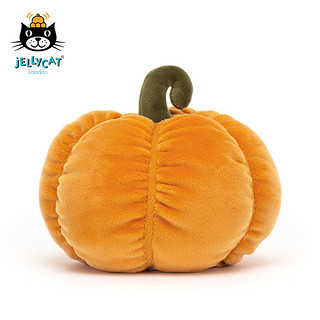 jELLYCAT 邦尼兔 VV6PUM 活泼南瓜毛绒玩具 桔色 14cm