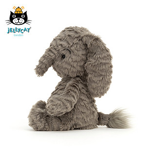 jELLYCAT 邦尼兔 SQU3E 柔软大象毛绒玩具 深灰色 20cm