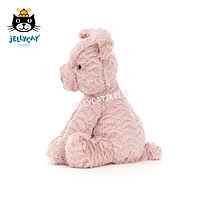 jELLYCAT 邦尼兔 FW6PIG 波浪毛小猪毛绒玩具 粉红色 23cm