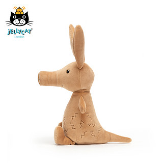 jELLYCAT 邦尼兔 WOD3A 伍德托特土豚毛绒玩具 米色 23cm