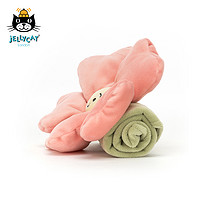 jELLYCAT2021年新品佛勒里矮牵牛安抚巾柔软舒适可爱毛绒玩具送礼