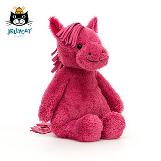 jELLYCAT 邦尼兔 CSH3PY 软绵小马毛绒玩具 粉色