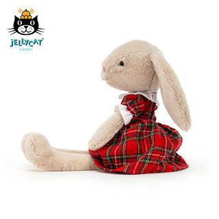 jELLYCAT 邦尼兔 LOT3BT 方格子洛蒂小兔毛绒玩具 多色