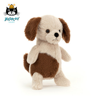 jELLYCAT 邦尼兔 M3PUP 短萌小狗毛绒玩具 棕白色