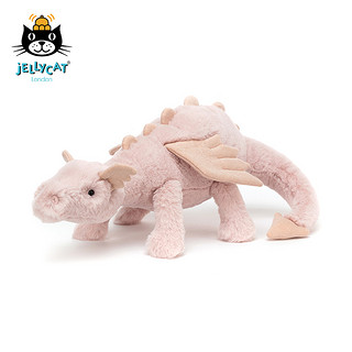 jELLYCAT 邦尼兔 ROSE2DD 玫瑰变色龙毛绒玩具 粉红色 7cm