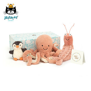 jELLYCAT 邦尼兔 海底世界毛绒玩具 礼盒装