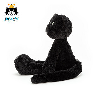 jELLYCAT 邦尼兔 CAS3CT 卡斯伯猫毛绒玩具 黑色 38cm