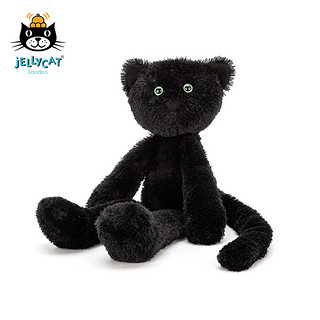 jELLYCAT 邦尼兔 CAS3CT 卡斯伯猫毛绒玩具 黑色 38cm