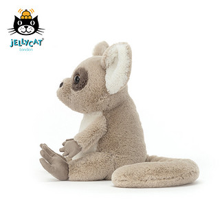 jELLYCAT 邦尼兔 BRU3BB 布鲁斯夜猴毛绒玩具 灰色