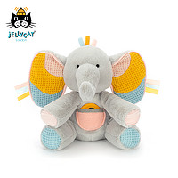 jELLYCAT 邦尼兔 PEEK4E 皮卡布小象毛绒玩具 蓝色