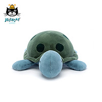 jELLYCAT 邦尼兔 海洋动物系列 BSPO2TUR 大大斑点乌龟毛绒玩具 绿色