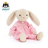 jELLYCAT 邦尼兔 LOT3BED 洛蒂安睡小兔毛绒玩具 花色