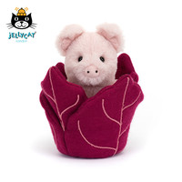 jELLYCAT 邦尼兔 POP3P 花苞小猪毛绒玩具 花色