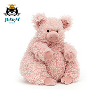 jELLYCAT 邦尼兔 BOBB2P 巴伯顿猪毛绒玩具 粉红色