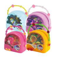 布鲁可积木 BLOKS小马宝莉魔法小包小颗粒积木女孩手办玩具公仔