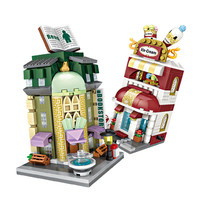 LOZ小颗粒拼装积木塑料微积木女孩儿童益智街景玩具 男孩 10岁