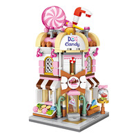 LOZ/俐智小颗粒迷你街景拼装积木玩具益智儿童拼插模型微型小商店