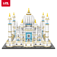 LOZ/俐智迷你泰姬陵小颗粒积木大型景点建筑拼插拼装积木玩具礼物