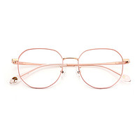 Helen Keller 金属流线眼镜架女时尚圆框眼镜框架光学眼镜