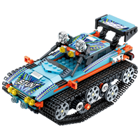 奥迪双钻（AULDEY）维思小颗粒积木手动趣味拼装积木玩具车电动车积木拼插8岁以上男孩女孩玩具 积木遥控特技车HA389058（475pcs）