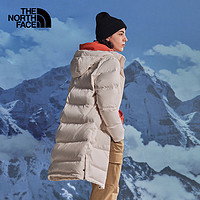 TheNorthFace北面羽绒服女21冬季新款户外防泼水保暖棉服外套5AYQ M 5AYQCEL/卡其色