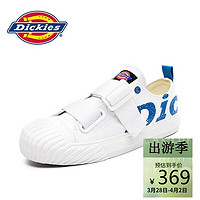 Dickies 帝客 男鞋帆布鞋平底低帮情侣款男女鞋百搭潮流男士休闲鞋饼干鞋 蓝色 42