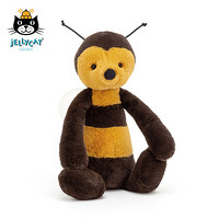 jELLYCAT 2020款害羞蜜蜂毛绒玩具舒适柔软儿童玩偶公仔 多彩 31cm