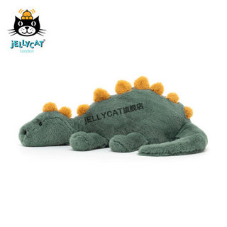jELLYCAT 2020款道格拉斯恐龙柔软毛绒安抚玩具玩偶公仔 绿色 38cm