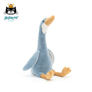 jELLYCAT 2020款黛西疾步鸭柔软毛绒安抚玩具公仔 蓝色 33cm