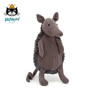 jELLYCAT 2020款杰凯迪犰狳柔软毛绒安抚玩具公仔 灰色 24cm