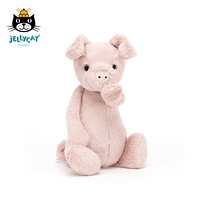 jELLYCAT 2020款害羞小猪毛绒玩具舒适柔软儿童玩偶公仔 粉红色 31cm