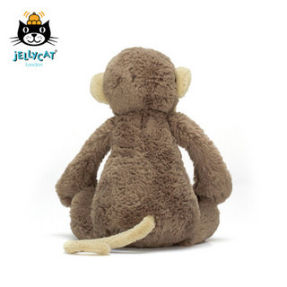 jELLYCAT 经典害羞猴子婴儿毛绒玩具安抚公仔 棕色 36cm