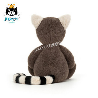 jELLYCAT 2021款维斯比蒂狐猴柔软毛绒玩具安抚睡觉抱枕玩偶送礼可爱公仔 褐色 H26 X W10 CM