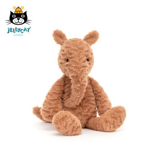 jELLYCAT 2021款罗利普利食蚁兽可爱公仔毛绒玩具睡觉小玩偶生日礼物 罗利普利食蚁兽 H32 X W14 CM