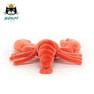 jELLYCAT 2021款美味海鲜龙虾柔软毛绒玩具安抚小玩偶生日礼物送礼可爱公仔 美味海鲜龙虾 H14 X W11 CM