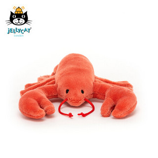 jELLYCAT 2021款美味海鲜龙虾柔软毛绒玩具安抚小玩偶生日礼物送礼可爱公仔 美味海鲜龙虾 H14 X W11 CM