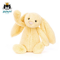 jELLYCAT 害羞柠檬邦尼兔毛绒玩具安抚睡觉抱枕玩偶生日礼物送礼可爱公仔 害羞柠檬邦尼兔 H31 X W12 CM