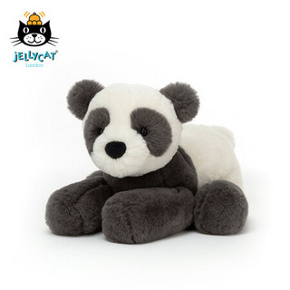 jELLYCAT 2022新品哈格迪熊猫 柔软毛绒玩具安抚睡觉抱枕玩偶生日礼物送礼可爱公仔 哈格迪熊猫 H32 X W19 CM