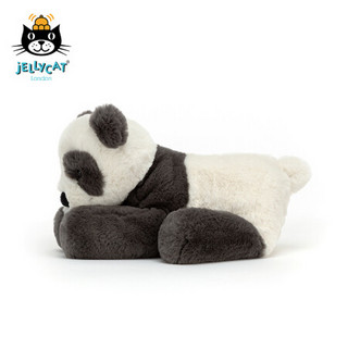 jELLYCAT 2022新品哈格迪熊猫 柔软毛绒玩具安抚睡觉抱枕玩偶生日礼物送礼可爱公仔 哈格迪熊猫 H32 X W19 CM