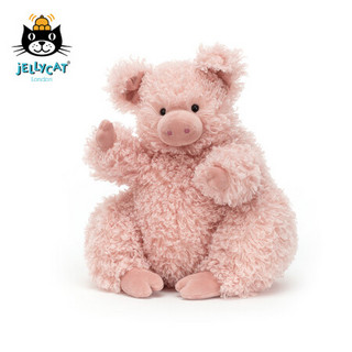 jELLYCAT 2022新品巴伯顿猪 柔软毛绒玩具安抚睡觉抱枕玩偶生日礼物送礼可爱公仔 巴伯顿猪 H27 X W20 CM