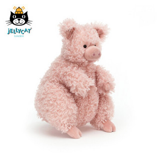 jELLYCAT 2022新品巴伯顿猪 柔软毛绒玩具安抚睡觉抱枕玩偶生日礼物送礼可爱公仔 巴伯顿猪 H27 X W20 CM