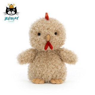 jELLYCAT 2022新品小公鸡 可爱公仔毛绒玩具安睡小玩偶生日礼物 小公鸡 H18 X W10 CM