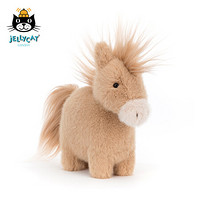 jELLYCAT 2022新品帕洛米诺色小马 可爱公仔毛绒玩具安睡小玩偶生日礼物 帕洛米诺色小马 H15 X W7 CM