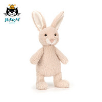 jELLYCAT 尼伯斯燕麦兔子可爱公仔儿童安抚毛绒玩具玩偶生日礼物 米色 21cm