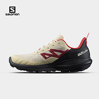 萨洛蒙（Salomon）男款 户外运动防水透气轻便舒适登山徒步鞋 OUT PULSE GTX 沙黄色 415881 UK8.5(42 2/3) UK7(40 2/3) 沙黄色 415881