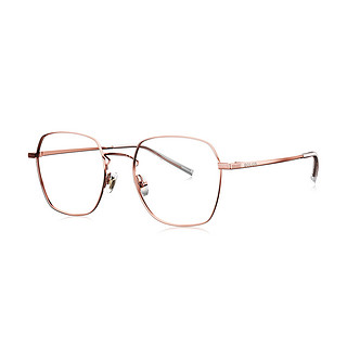 BOLON 暴龙&ZEISS 蔡司 BJ7055 光玫瑰金色合金眼镜框+佳锐系列 1.74折射率 非球面镜片