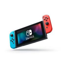 Nintendo 任天堂 港版 长续航 Switch游戏主机 红蓝手柄