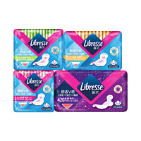 Libresse 舒适V感卫生巾套装 (日用24cm*10片*2+日用28.5cm*8片+日用19cm*22片+夜用42cm*6片)